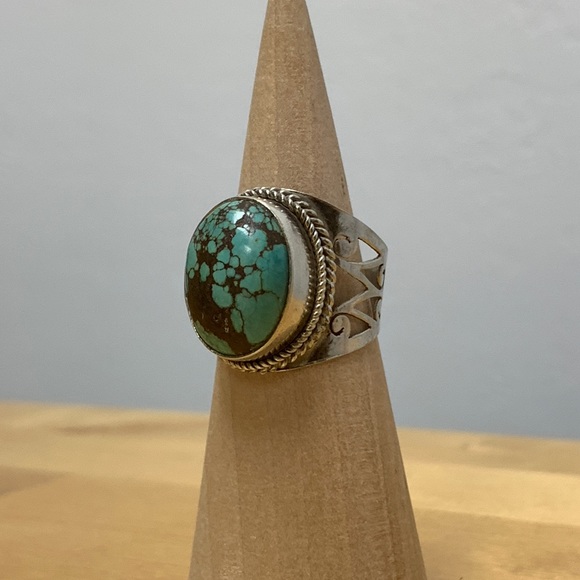Sterling Silver Turquoise Ring - Picture 8 of 10